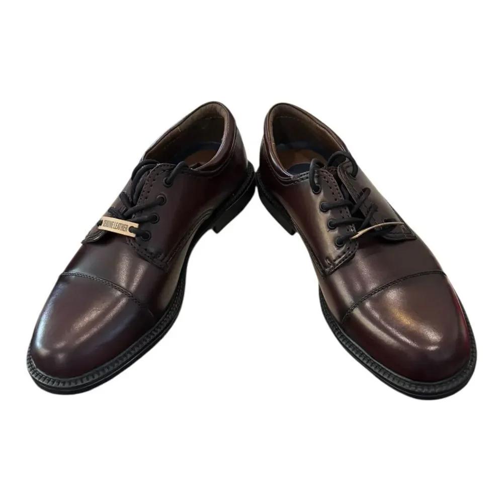 New Dockers Gordon Cordovan Men's Leather Oxford Shoes 8.5